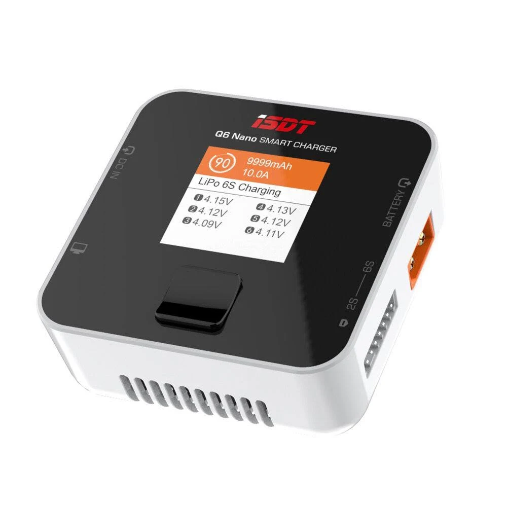 ISDT Q6 Nano Smart Charger White