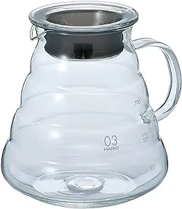 Hario V60 "Clear" Glass Range Server, 800ml