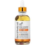 Artnaturals Organic Rose + Vitamin E Face Oil 4.0oz - for Body & Hair - 100% Natural, Moisturize, Rejuvenate & Enhance your skin - Anti-Aging Moisturizer Facial Oil for Fine Lines, Scars & Wrinkles