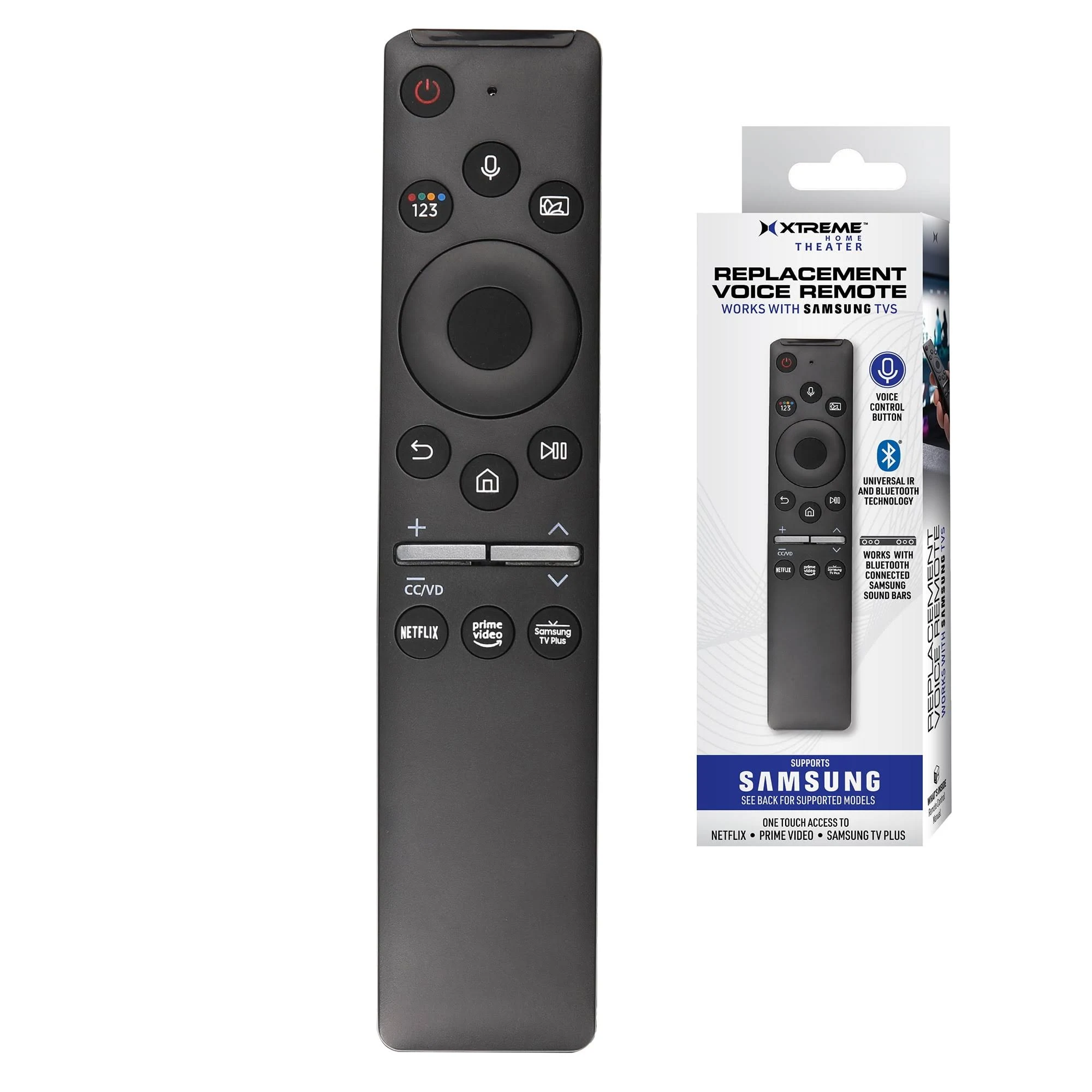 Xtreme Universal Samsung Replacement Bluetooth Voice Controlled television Remote ...