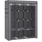 SONGMICS Wardrobe Closet Organizer with Cover