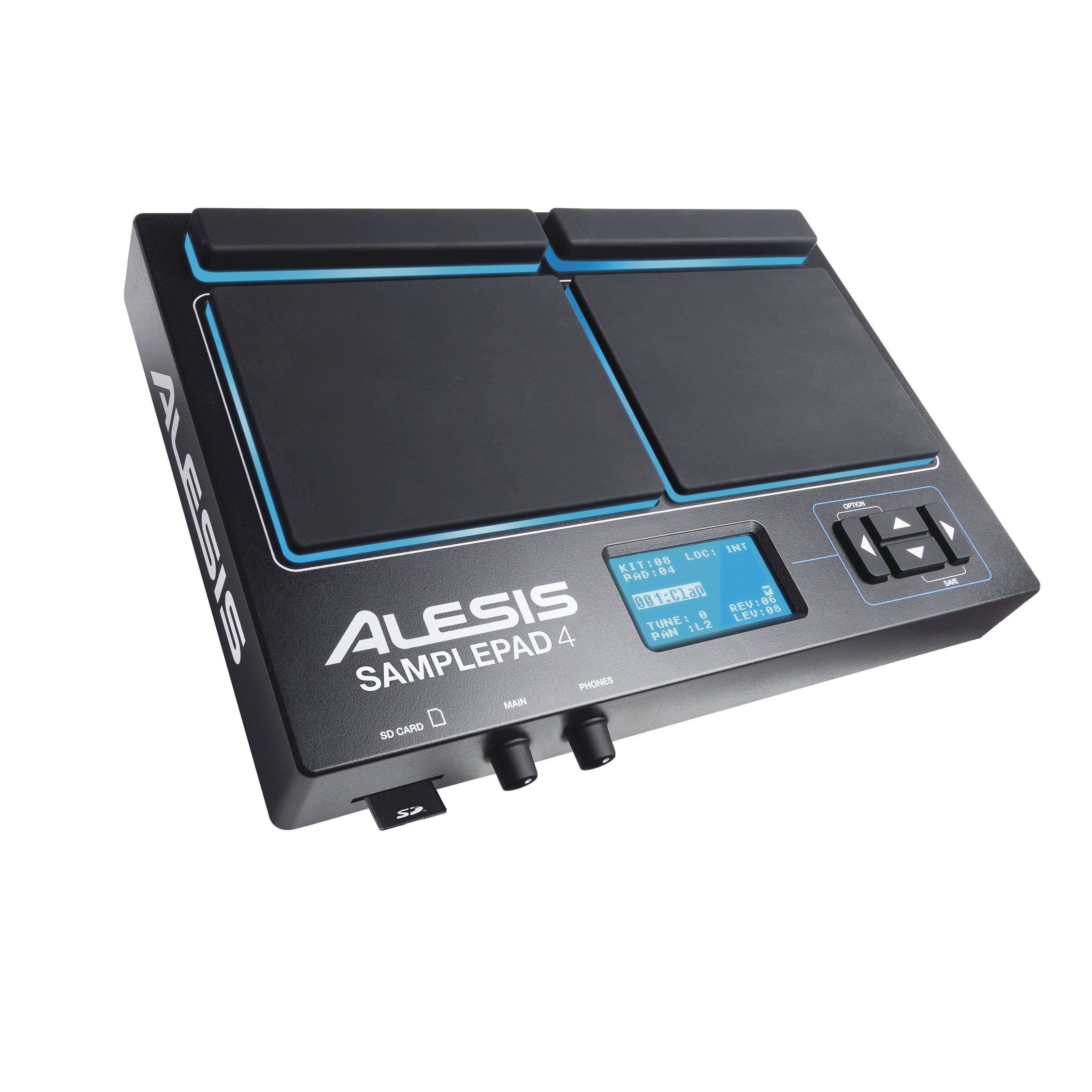 Alesis SamplePad 4 Pad Compact Percussion MIDI SD Card w/ Tracking NEW