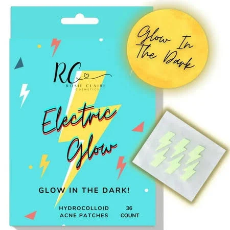 Rosie Claire Cosmetics Glow in The Dark Hydrocolloid Acne Pimple Patches