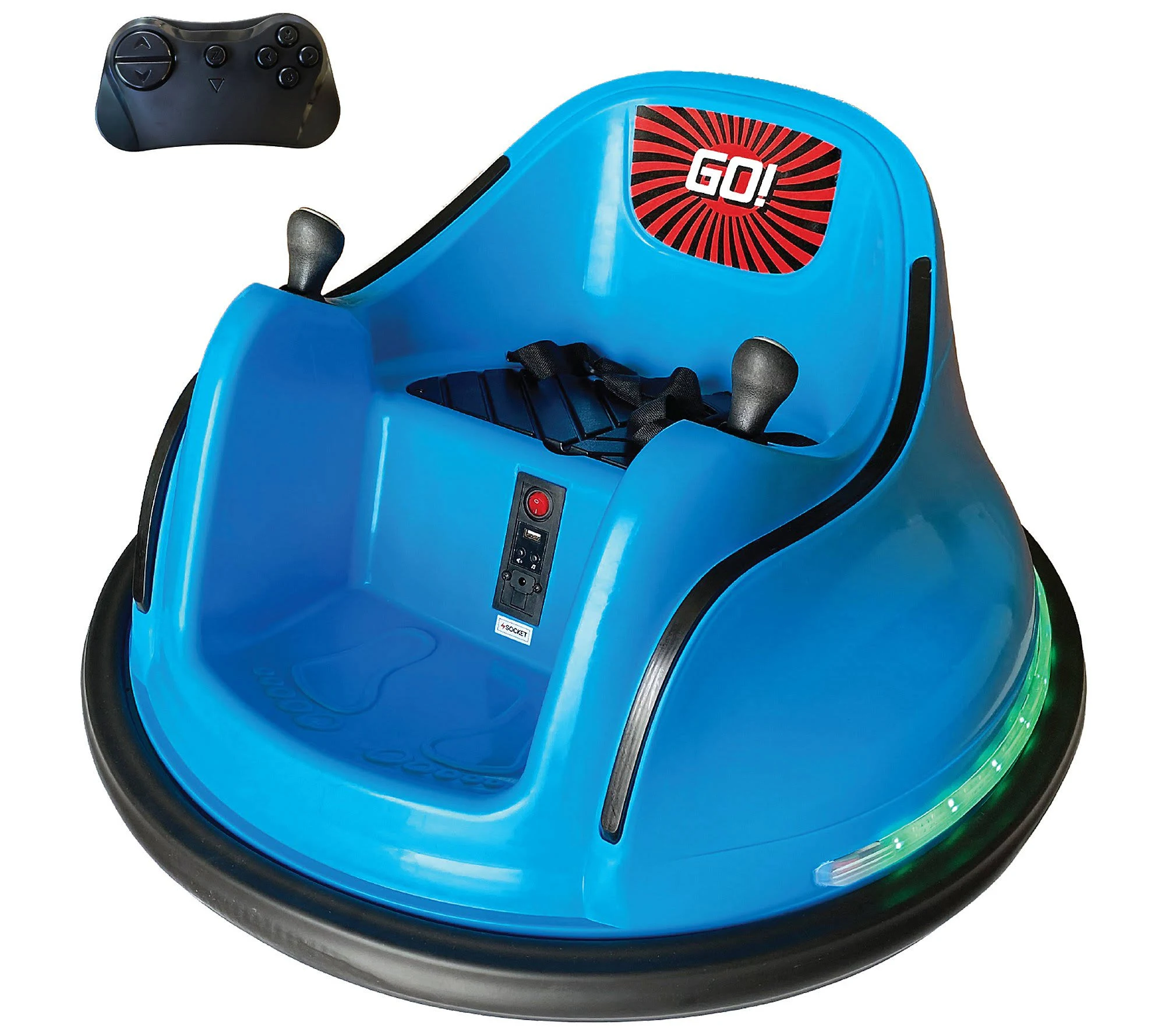 The Bubble Factory Electric RC Kids' Ride-On Bumper Car