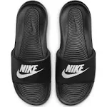 Men's Nike Victori One Slide (Black/White) 10