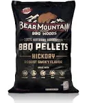 Bear Mountain BBQ All-Natural Hardwood Hickory Smoker Pellets