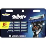 Gillette ProGlide Men's Razor Blade 12 Refills