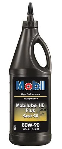 Mobil 102508 0.25 Gal Bottle, Gear Oil