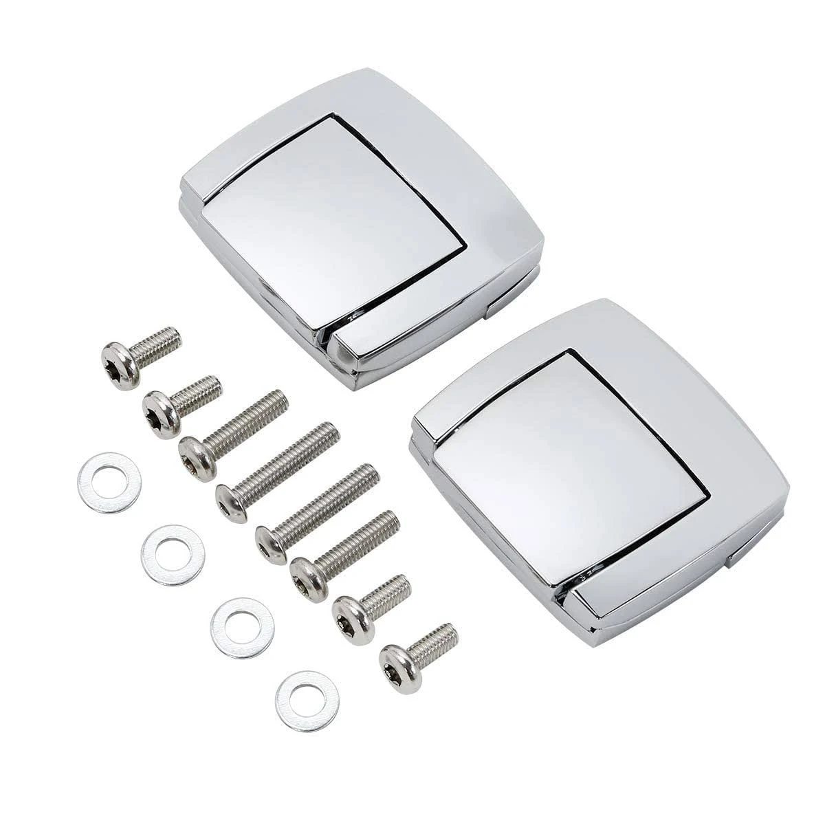 Tour Pack Pak Latch Fits For Harley Davidson Road King Custom FLHRS 1988-2013 Electra Glide… Chrome#NC