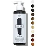 dpHUE Gloss+ - Black, 6.5 oz - Color-Boosting Semi-Permanent Hair Dye & Deep Conditioner - Enhance & Deepen Natural or Color-Treated Hair - Gluten-Free, Vegan