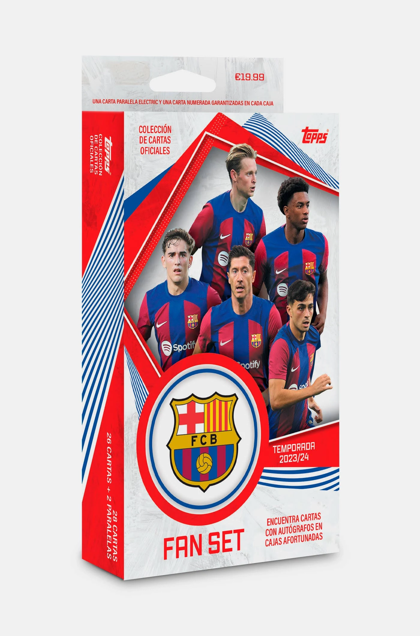 Topps 2023-24 Barcelona Fan Set (28 Cards)