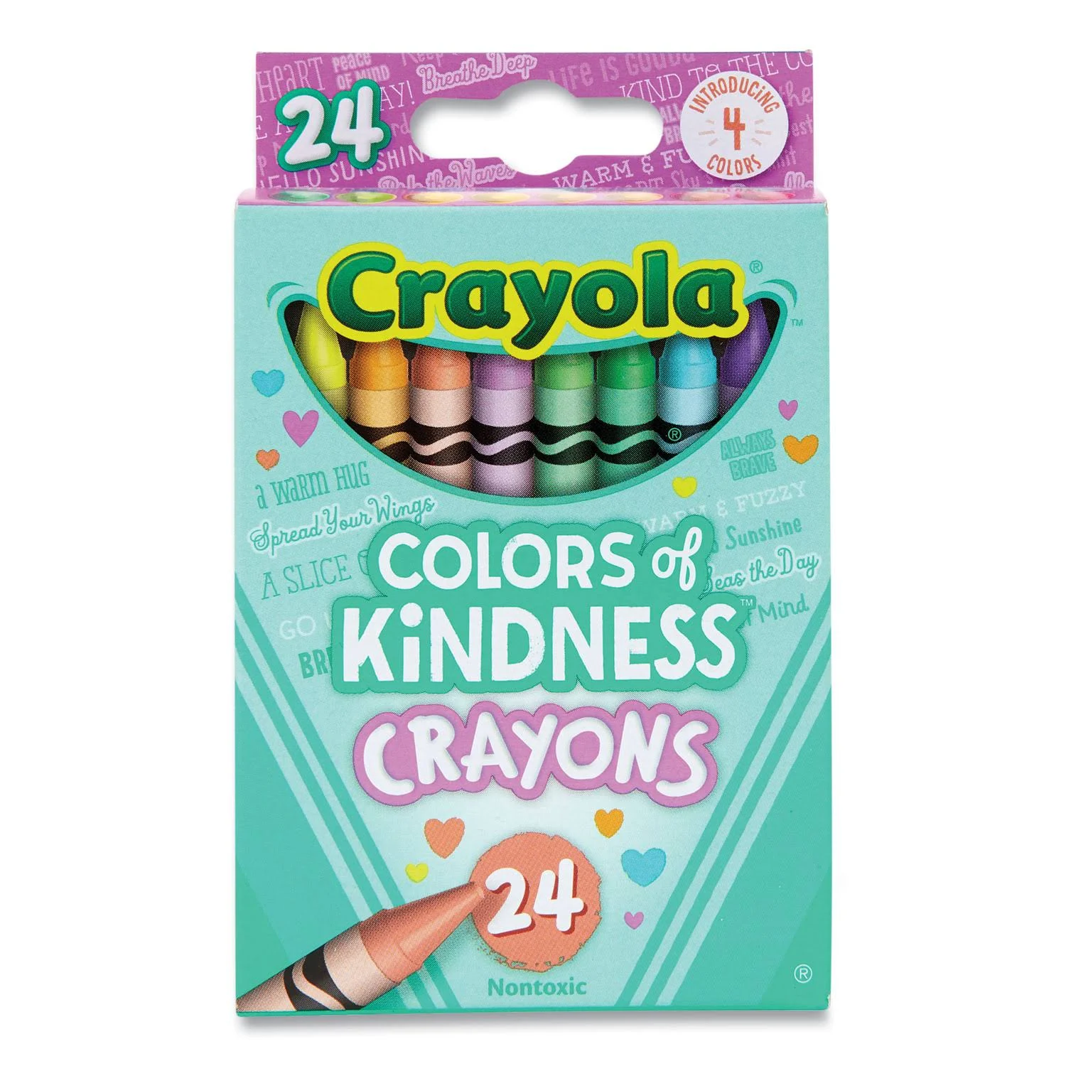 Crayola Colors of Kindness Crayons 24 Count