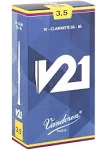 Vandoren CR8035 Bb Clarinet V21 Reeds Strength 3.5; Box of 10