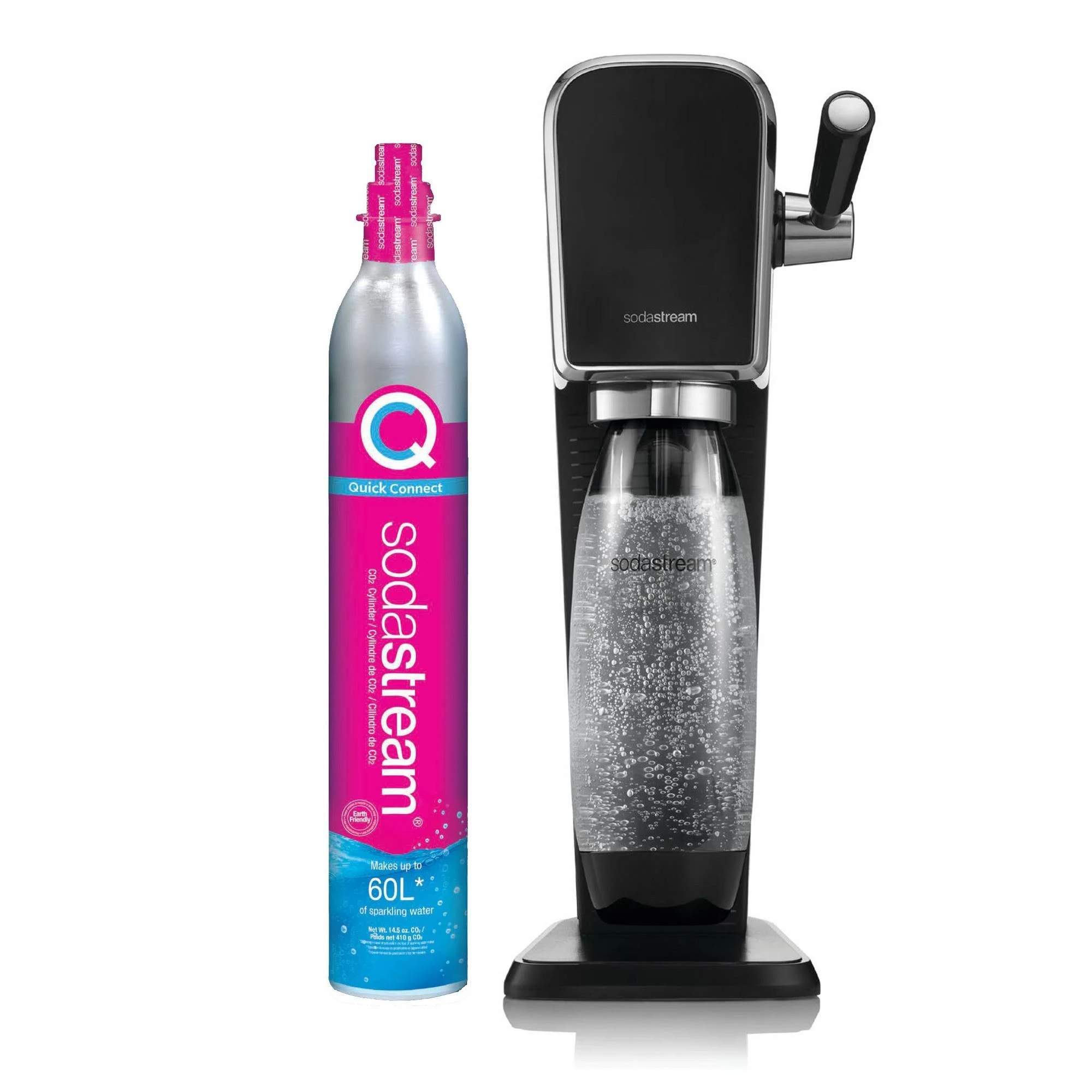 SodaStream - Art Sparkling Water Maker - Black