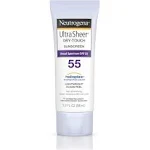 Neutrogena Ultra Sheer Dry-Touch Sunscreen, Broad Spectrum SPF 55 - 3 fl oz tube