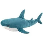 Plush Shark Toy Pillow, 31-inch Giant Shark Plush Animal Toy Super Soft and Cute