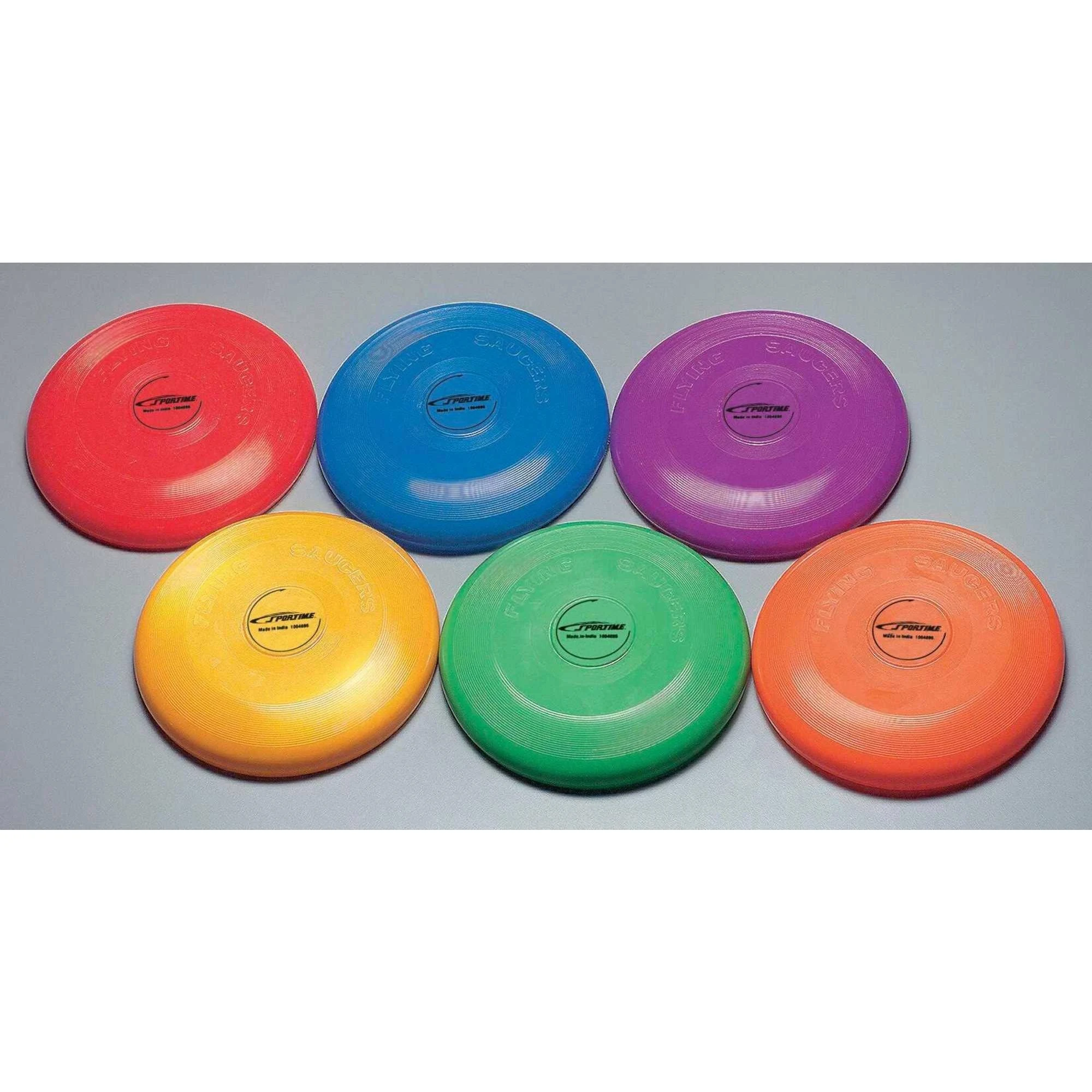 Sportime 9 in Flying Discs Set of 6