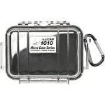 Pelican 1010 Micro Case (Black / Clear)