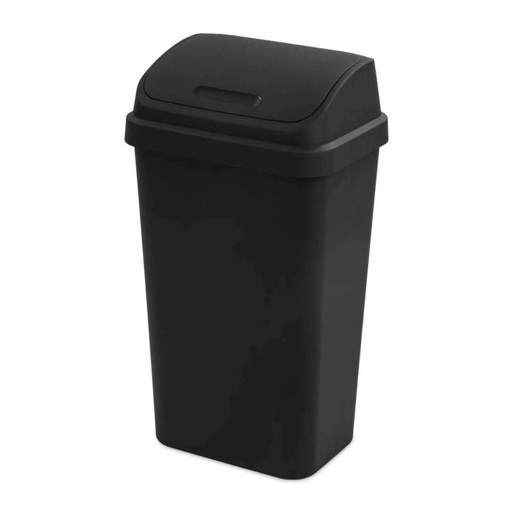 Sterilite 13 Gal Swing Top Wastebasket