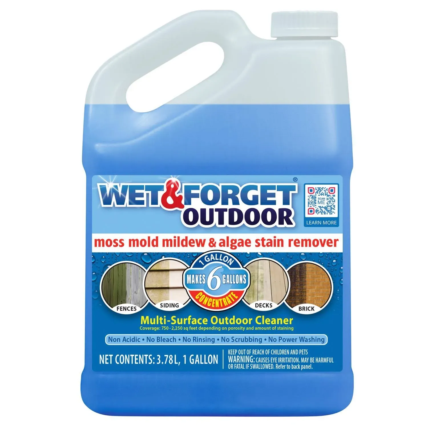 Wet & Forget 1 Gal Outdoor Concentrate Cleaner