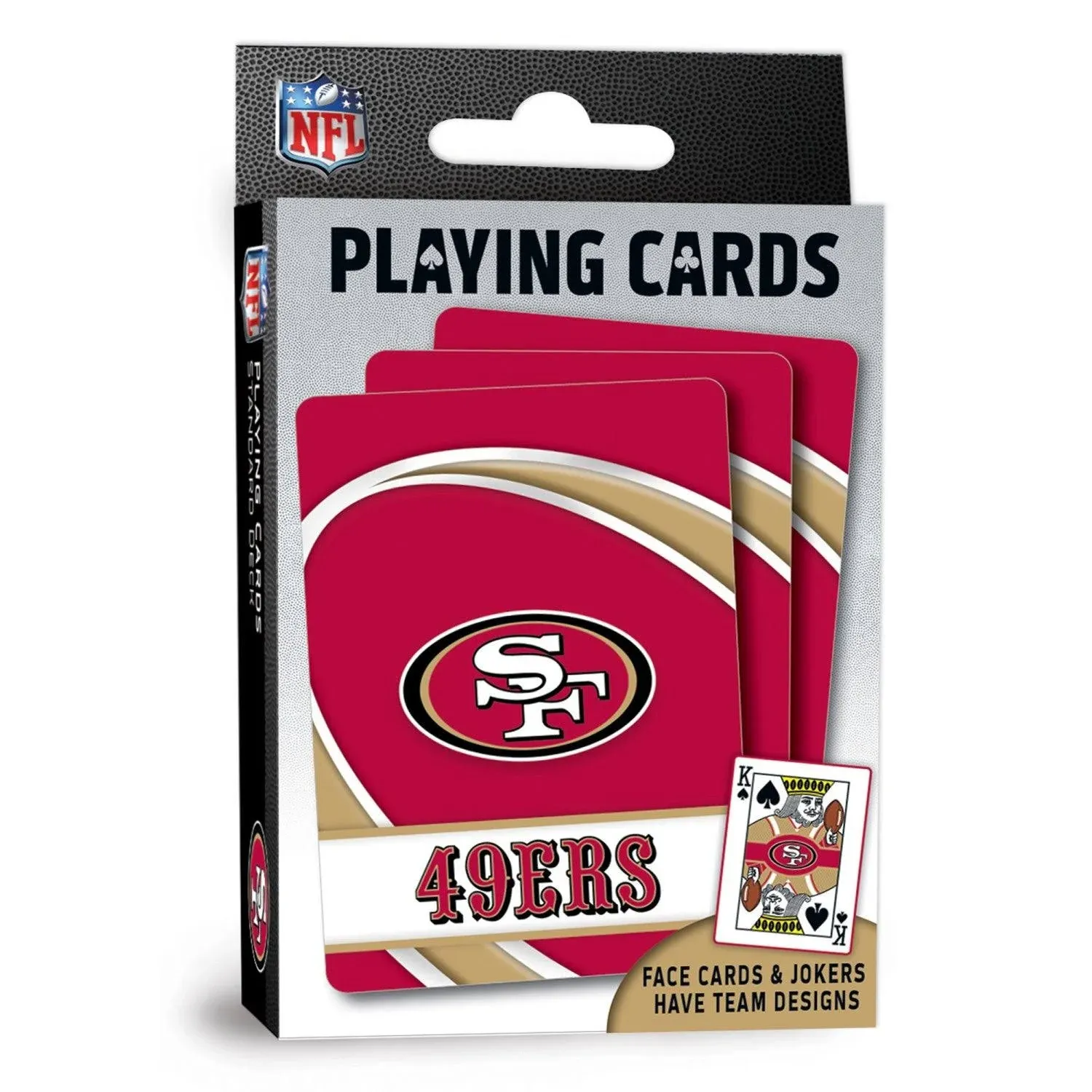 MasterPieces - NFL Playing Cards, Officially Licensed Dallas Cowboys Football Deck, Family Games for Adults and Kids, Standard Index