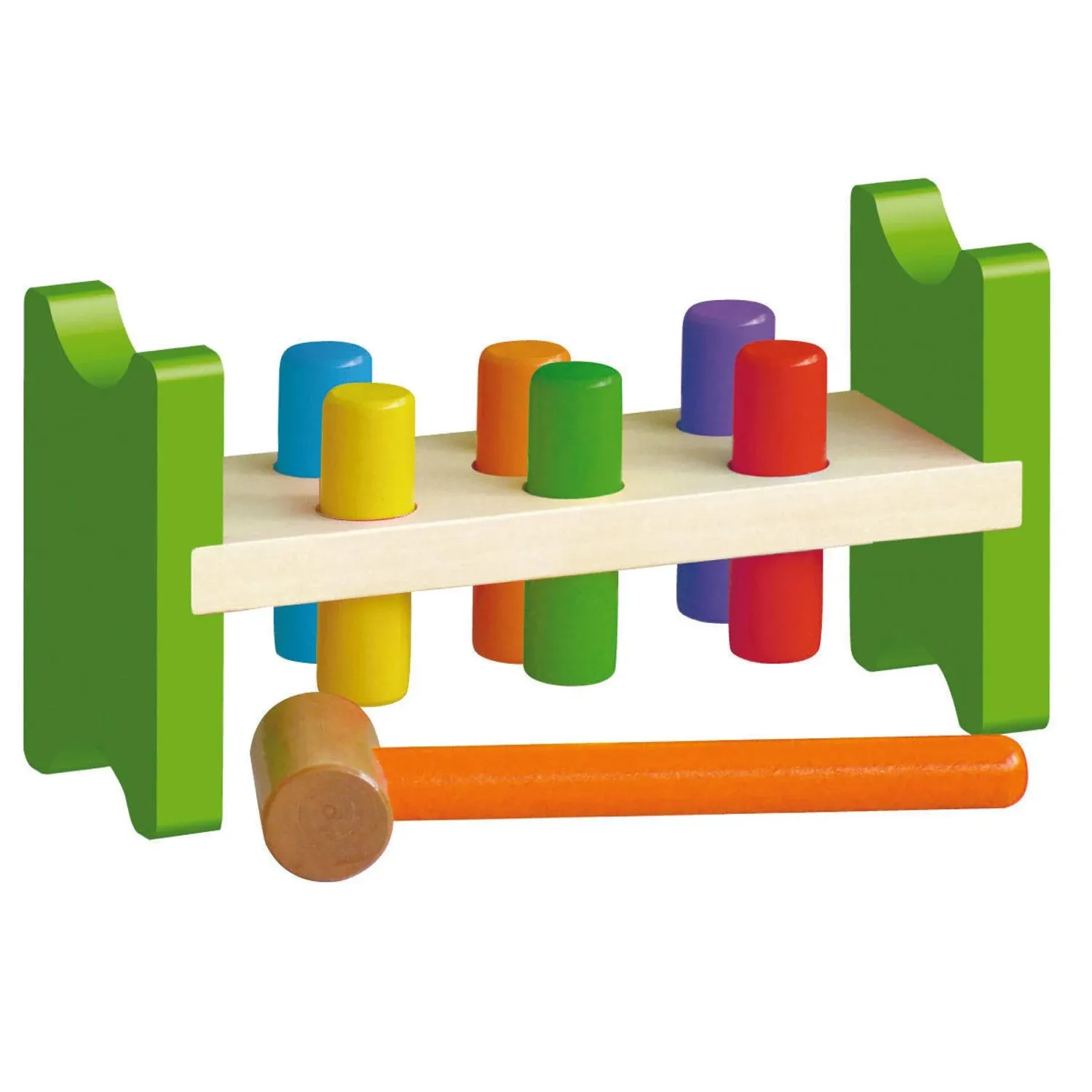 Classic Wooden Pound A Peg Toy