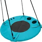  Flying Saucer Tree Swing Hammock Chair for Kids, Neptune Blue