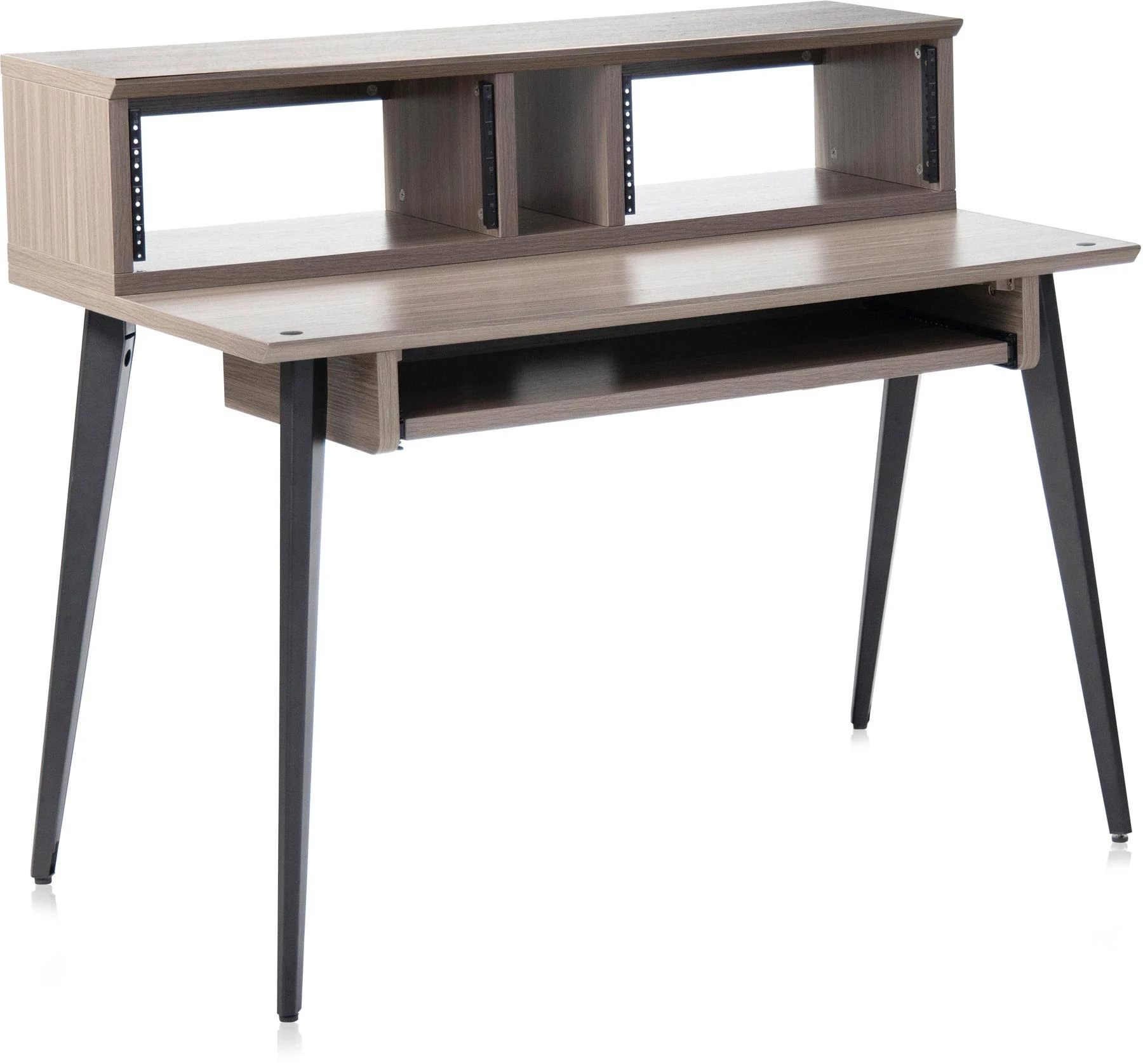 Gator Frameworks GFW-ELITEDESK Elite Furniture Series Main Desk Driftwood Grey