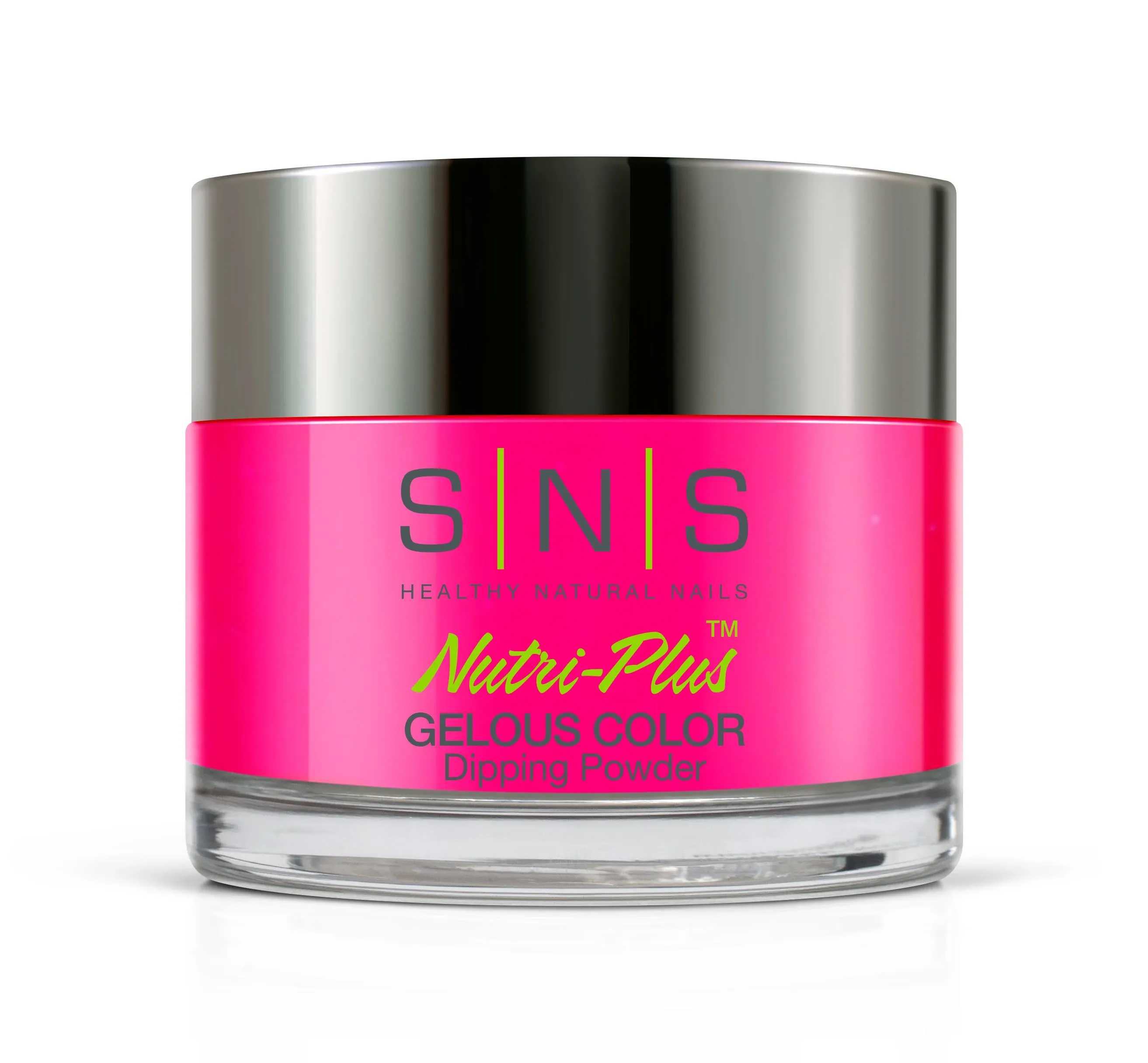 SNS Nail Dip Powder, Gelous Color Dipping Powder - Miracle Garden (Pink/Fuchsia, Cream) - Long-Lasting Dip Nail Color Dip Nail Color Lasts 14 Days - Low Odor & No UV Lamp Needed - 1 Oz