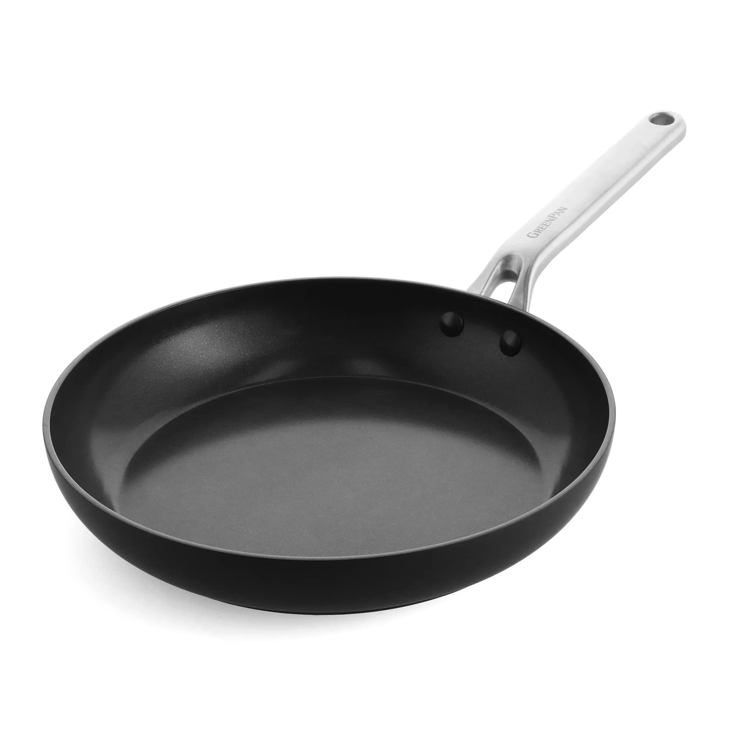 GreenPan Omega Healthy Ceramic Nonstick Fry Pan Size: 11"