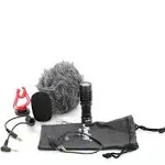 MCM-1 Video Microphone, Camera Microphone with Shock Mount, Windshield, Profe...