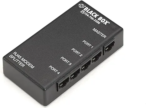 Rs232 Passive Splitter - Rj45, 4-Port, Taa