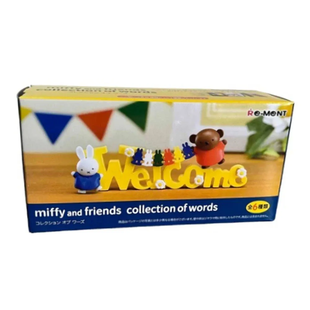 Re-ment Miffy and Friends Collection of Words