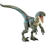 Mattel Jurassic World Hammond Collection Velociraptor Blue