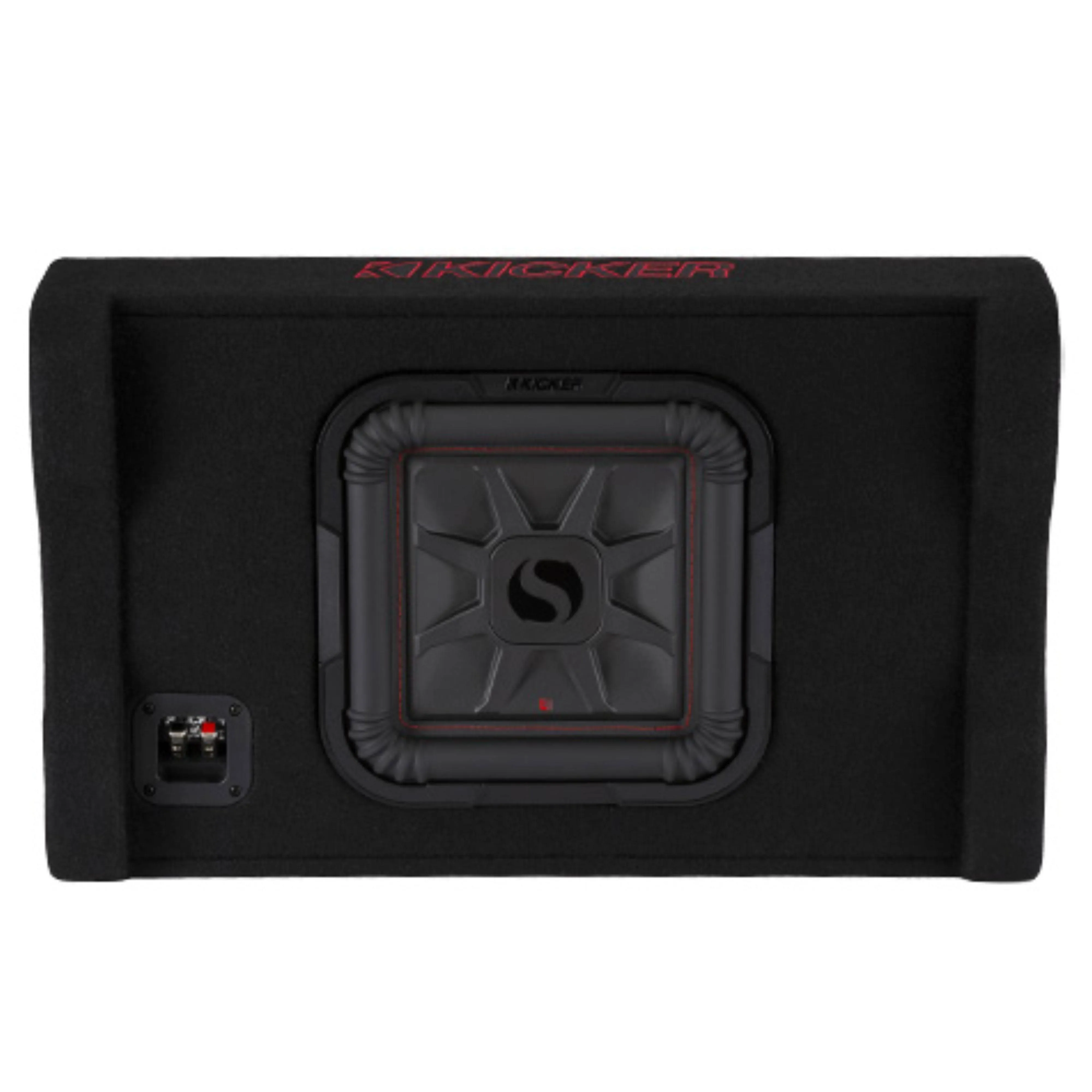 Kicker 49L7TDF102 Loaded Down-Firing 10&#034; 1000 W Peak L7T 2-Ohm Sub Box Enclosure