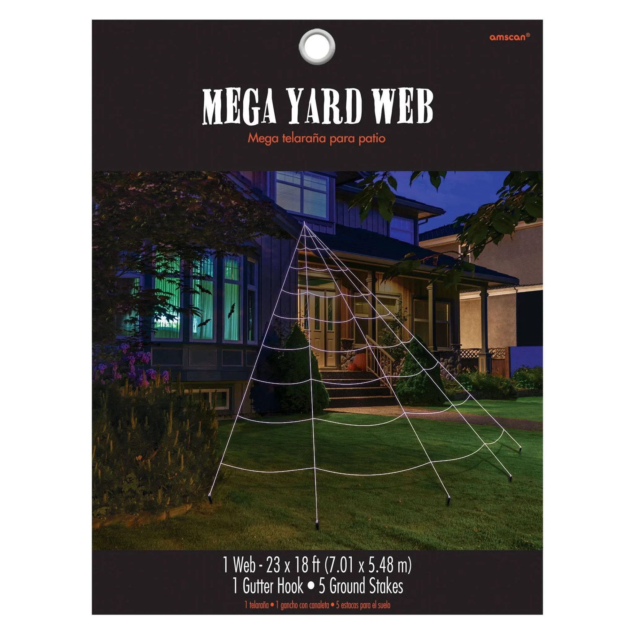 Spider Web Yard Decoration