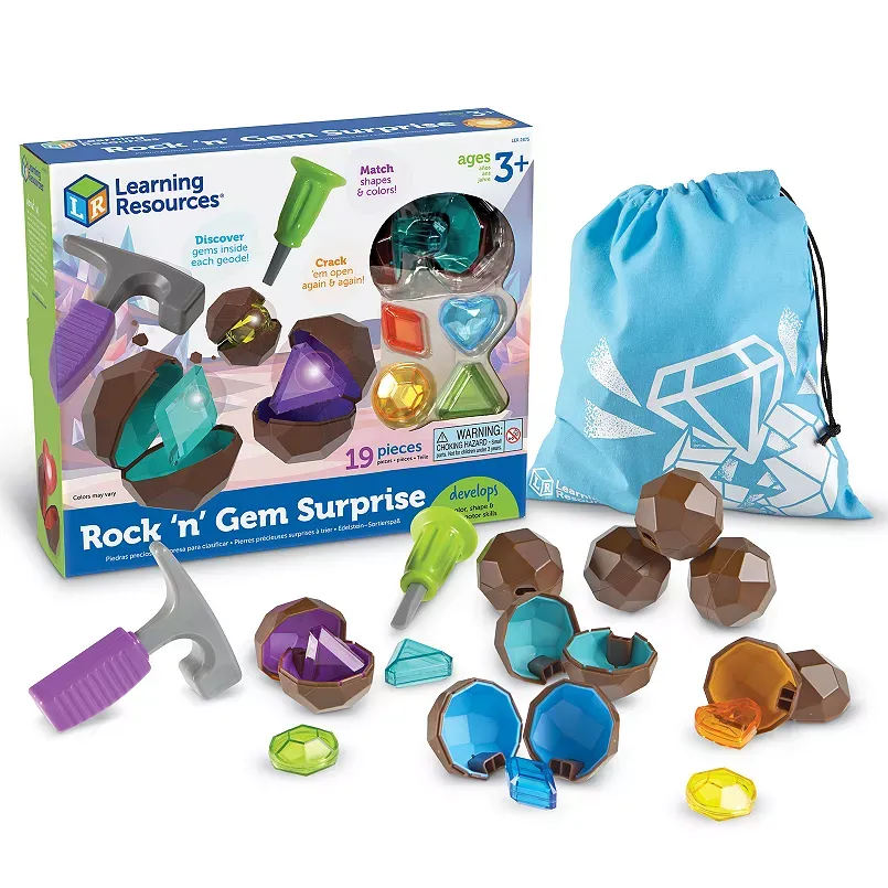 Learning Resources Rock 'n' Gem Surprise, Multi