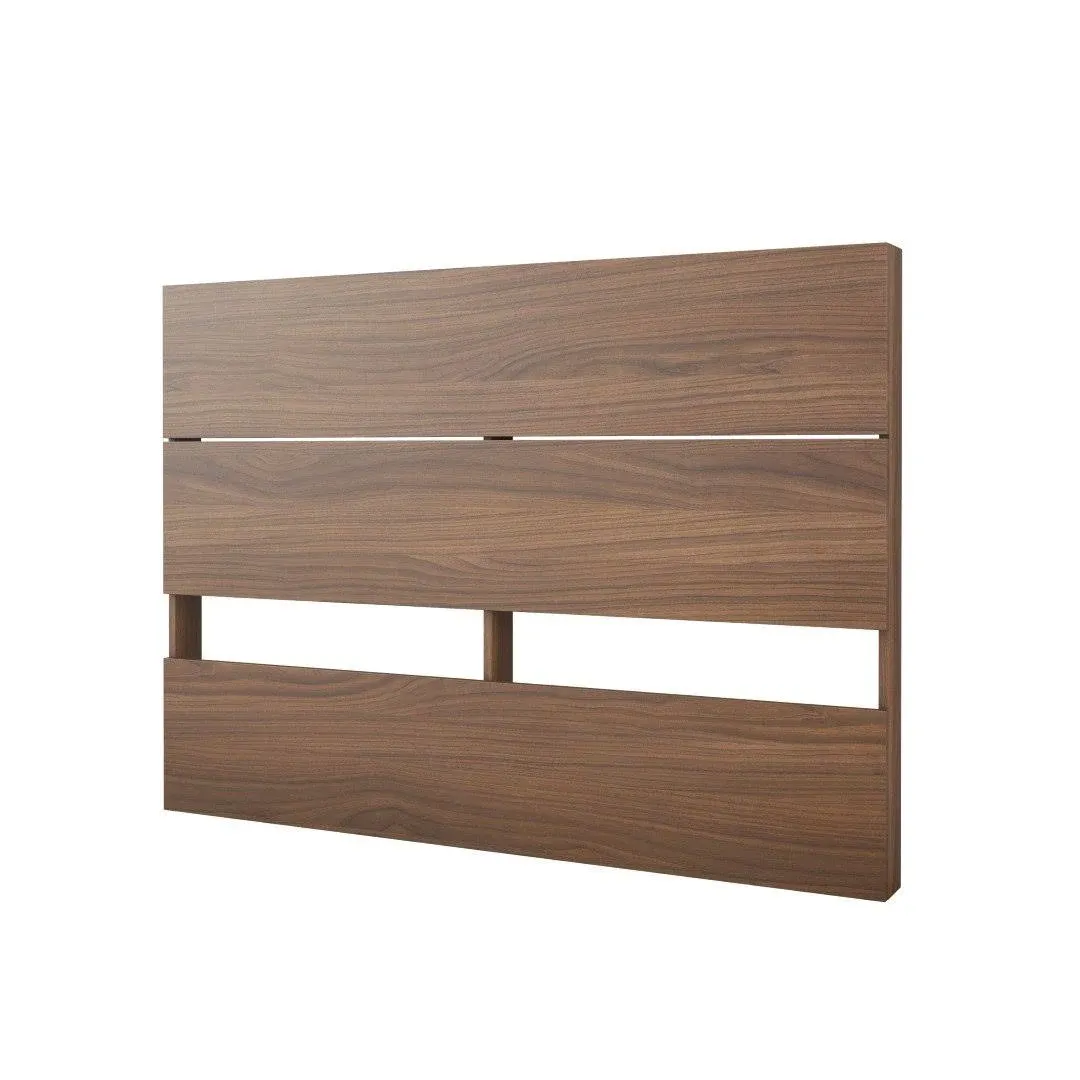 Nexera 365331 Full Size Plank Effect Headboard Walnut