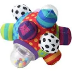 Football Bumpy Ball for Baby Cognitive Developmental, Baby Boys & Girls - Newborn to 36 Months Sensory Football Rattle Toy (Colorful)