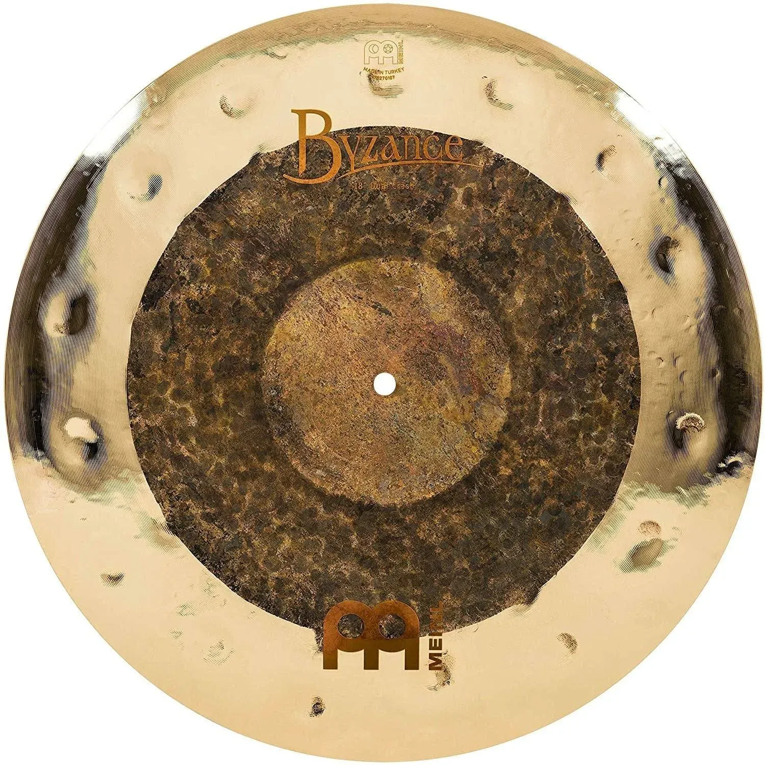 Meinl Byzance Extra Dry Dual Crash Cymbal 18 Inch