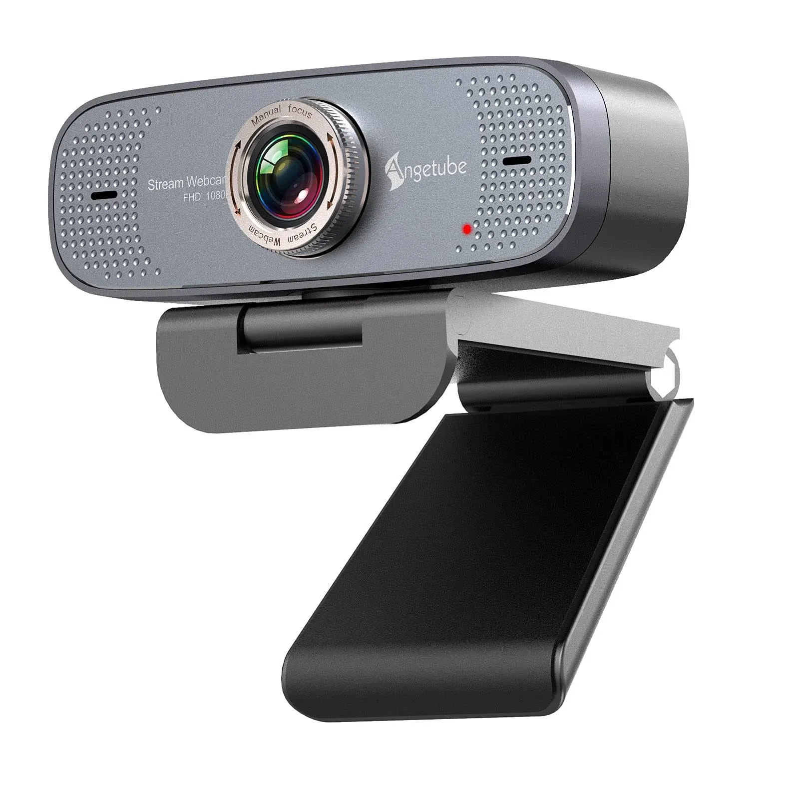 Angetube | 1080P HD Webcam for Computer w/ Microphone &amp; 90 Degree Wide Angle