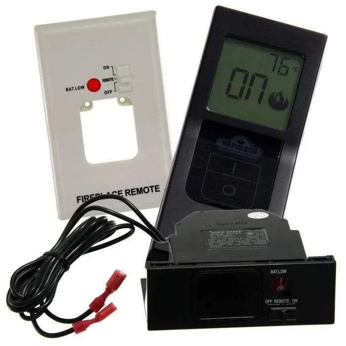 Napoleon F45 Remote Control, On/Off with Digital Screen