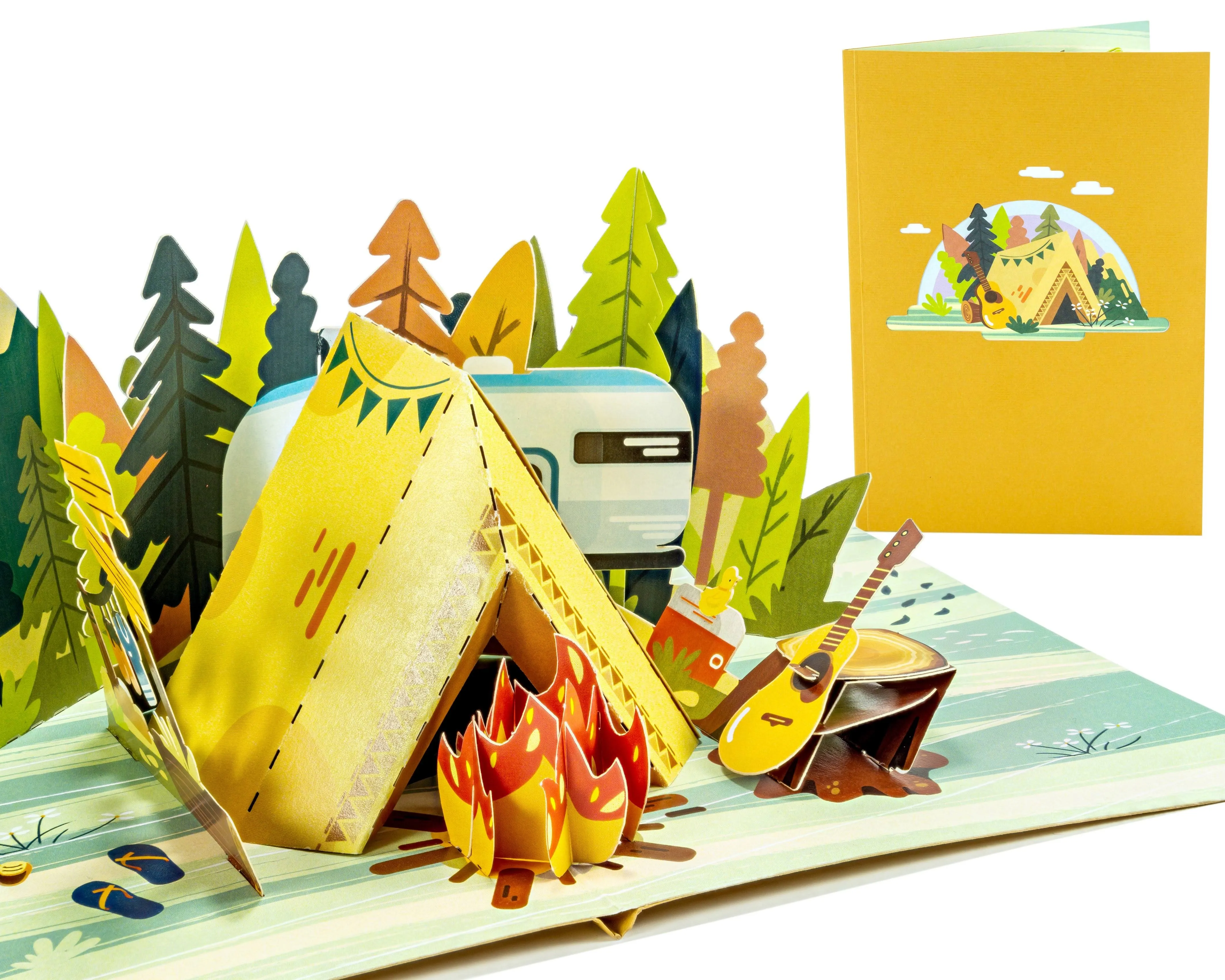 Camping Trip - WOW 3D Pop Up Greeting Card