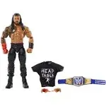 Mattel WWE Roman Reigns Top Picks Elite Collection Action Figure, Articulation & Life-Like Detail, Interchangeable Accessories ,6-In