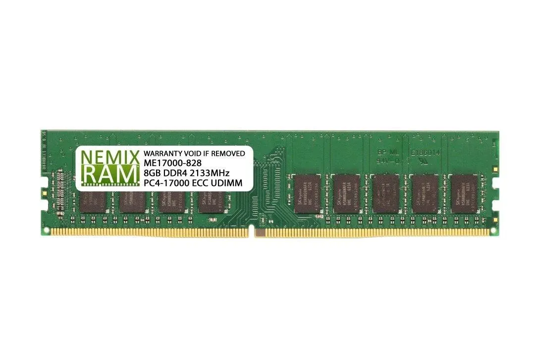 Dell 8GB DDR4 DIMM Memory Module 2133 MHz ECC