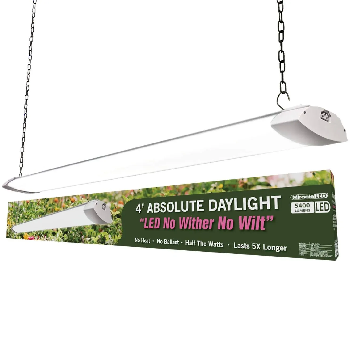 Miracle LED 4-Foot Full Spectrum Hanging Grow Light