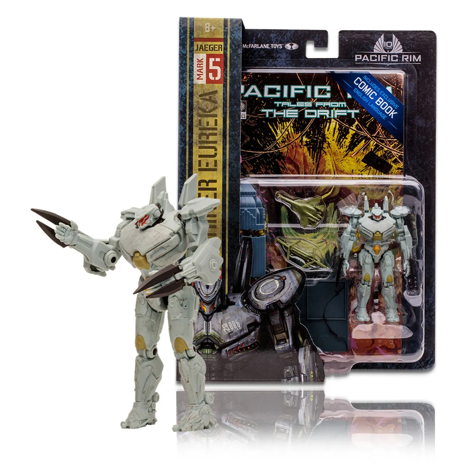 Pacific Rim 4 inch Figure with Comic Striker Eureka