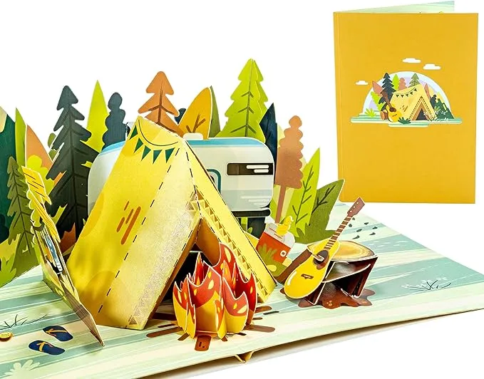 Camping Trip - WOW 3D Pop Up Greeting Card