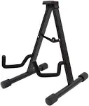 Guitar Stand Professional Portable Black Tripod Adjustable A Fame Acoustic Gu...