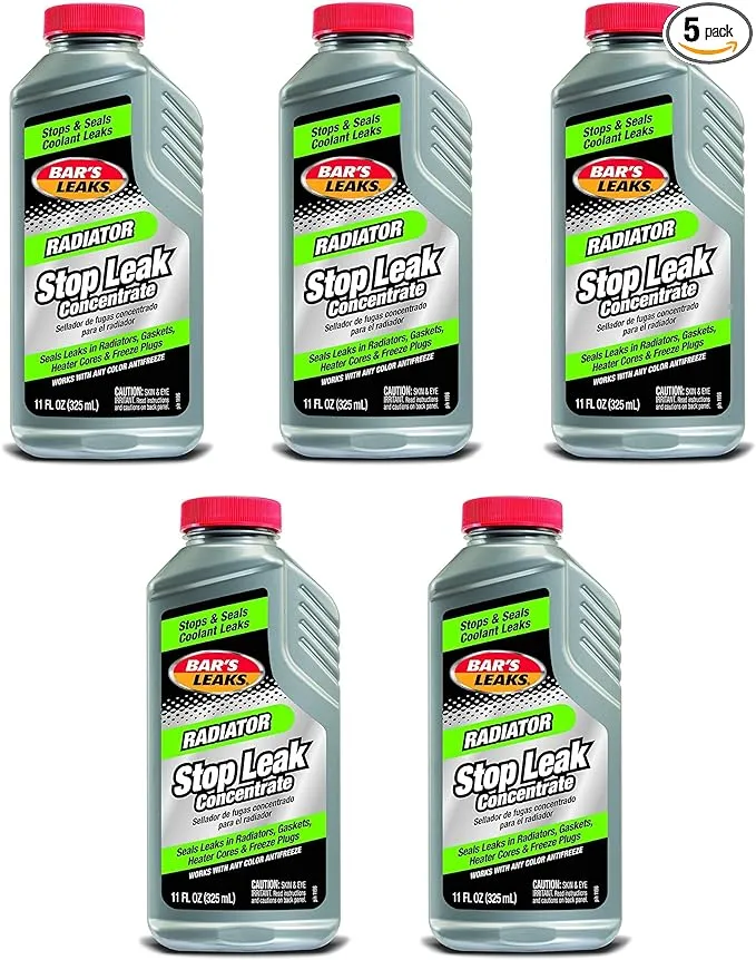 Bar's Leaks Radiator Stop Leak Concentrate, Pack of 5,1196-5PK